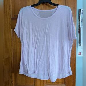 Tek Gear Light Pink Short Sleeve Top